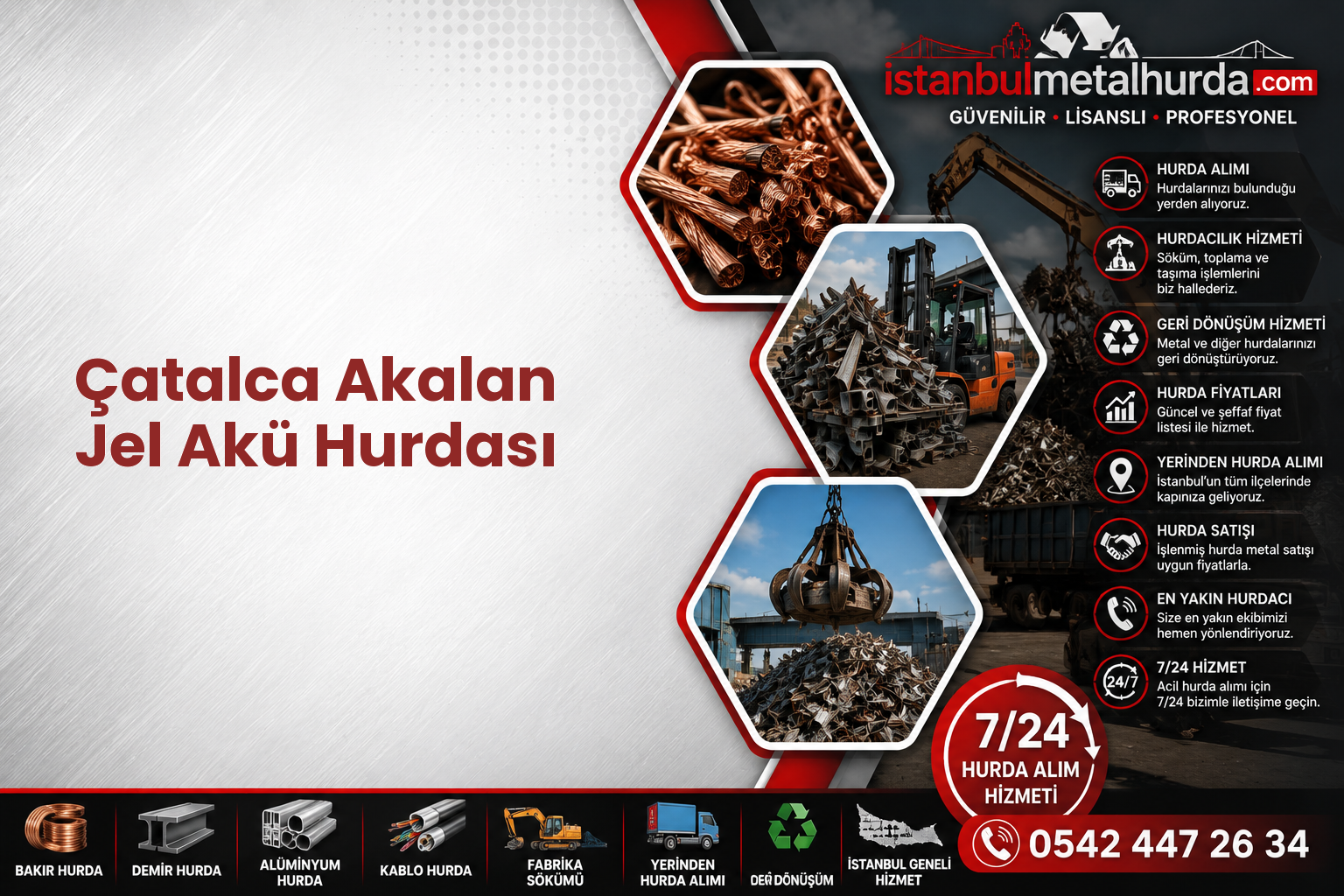 Çatalca Akalan Jel Akü Hurdası