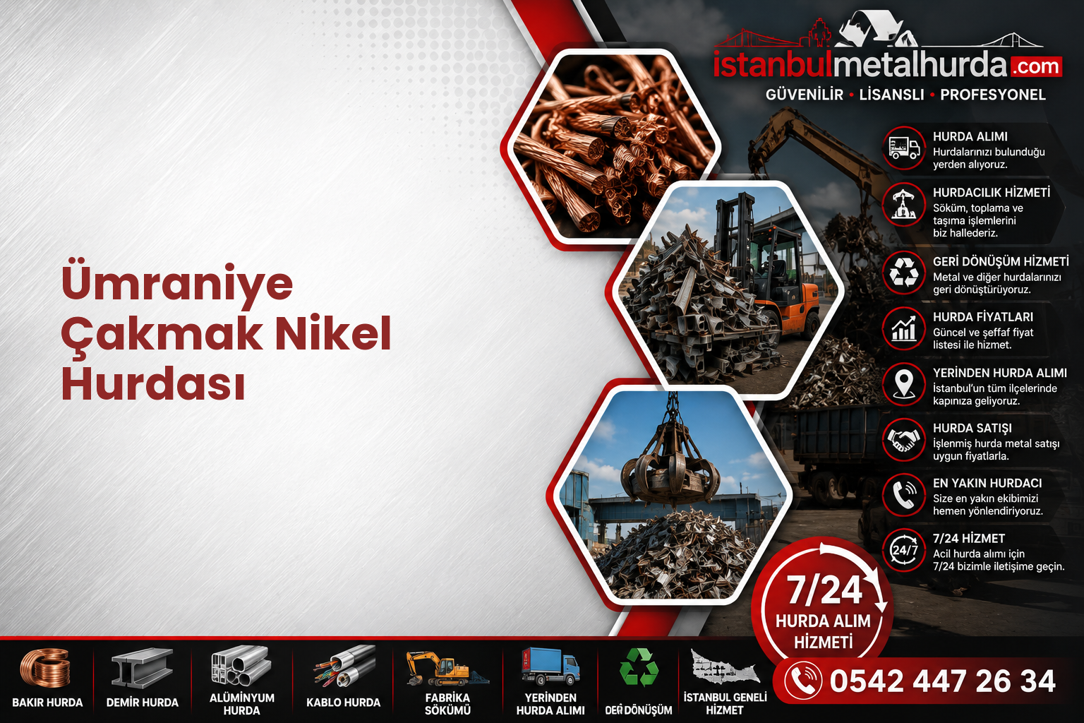 Ümraniye Çakmak Nikel Hurdası