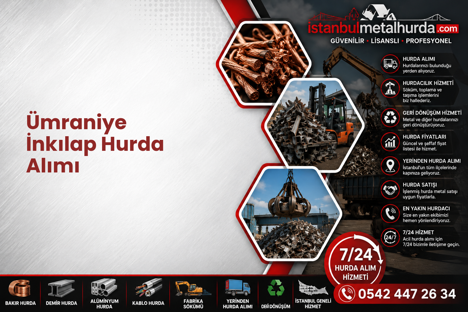 Ümraniye İnkılap Hurda Alımı