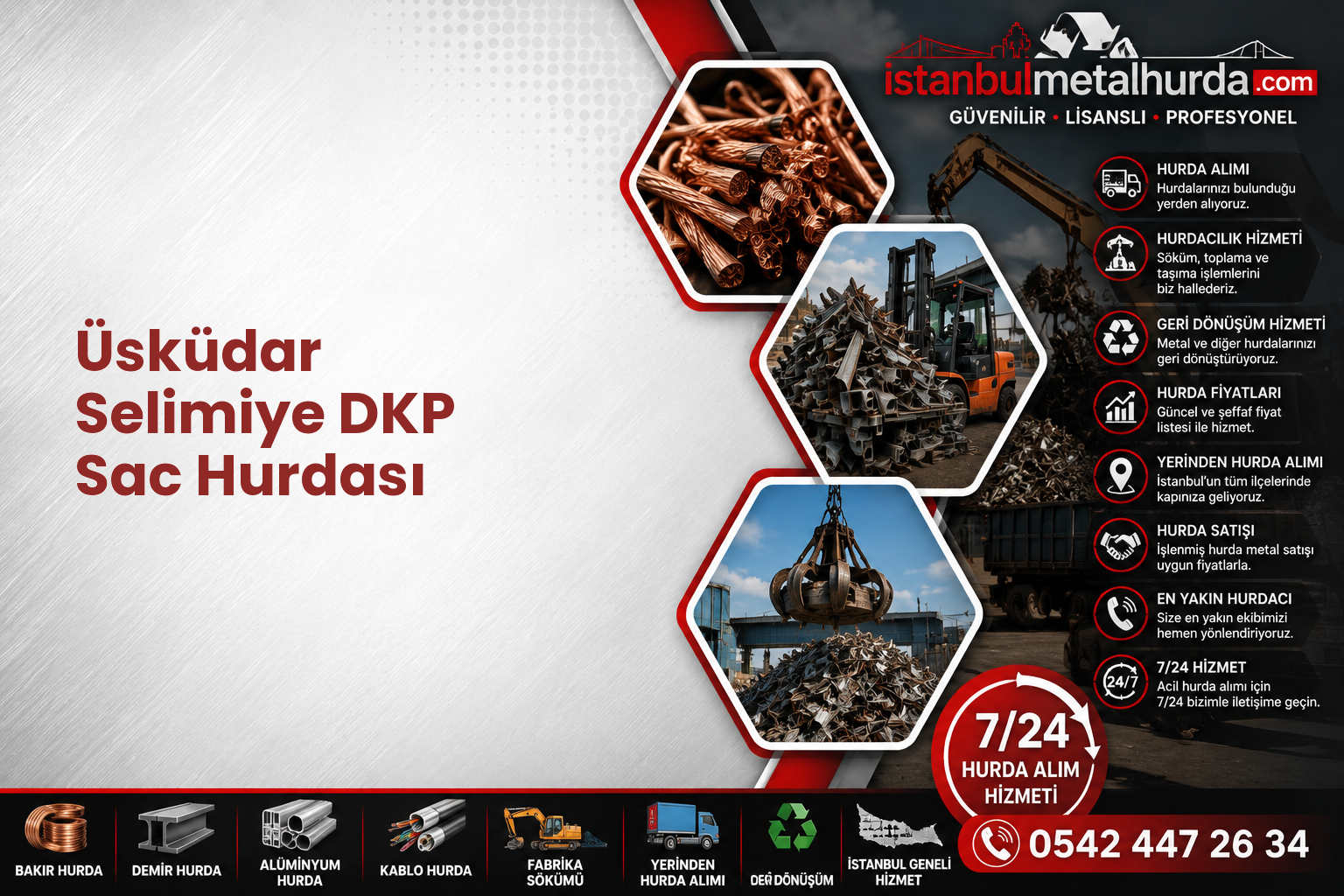 Üsküdar Selimiye DKP Sac Hurdası
