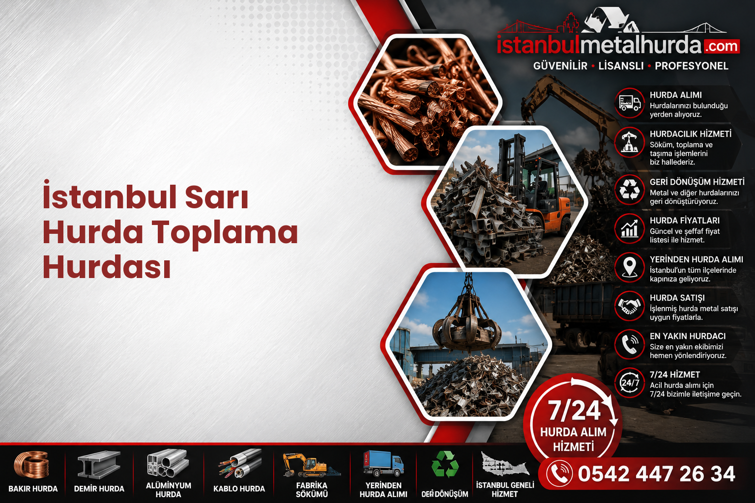 İstanbul Sarı Hurda Toplama Hurdası