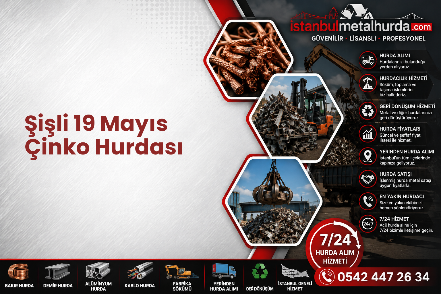 Şişli 19 Mayıs Çinko Hurdası