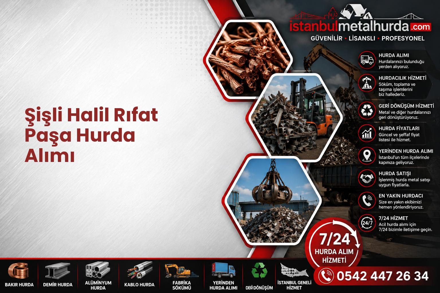 Şişli Halil Rıfat Paşa Hurda Alımı