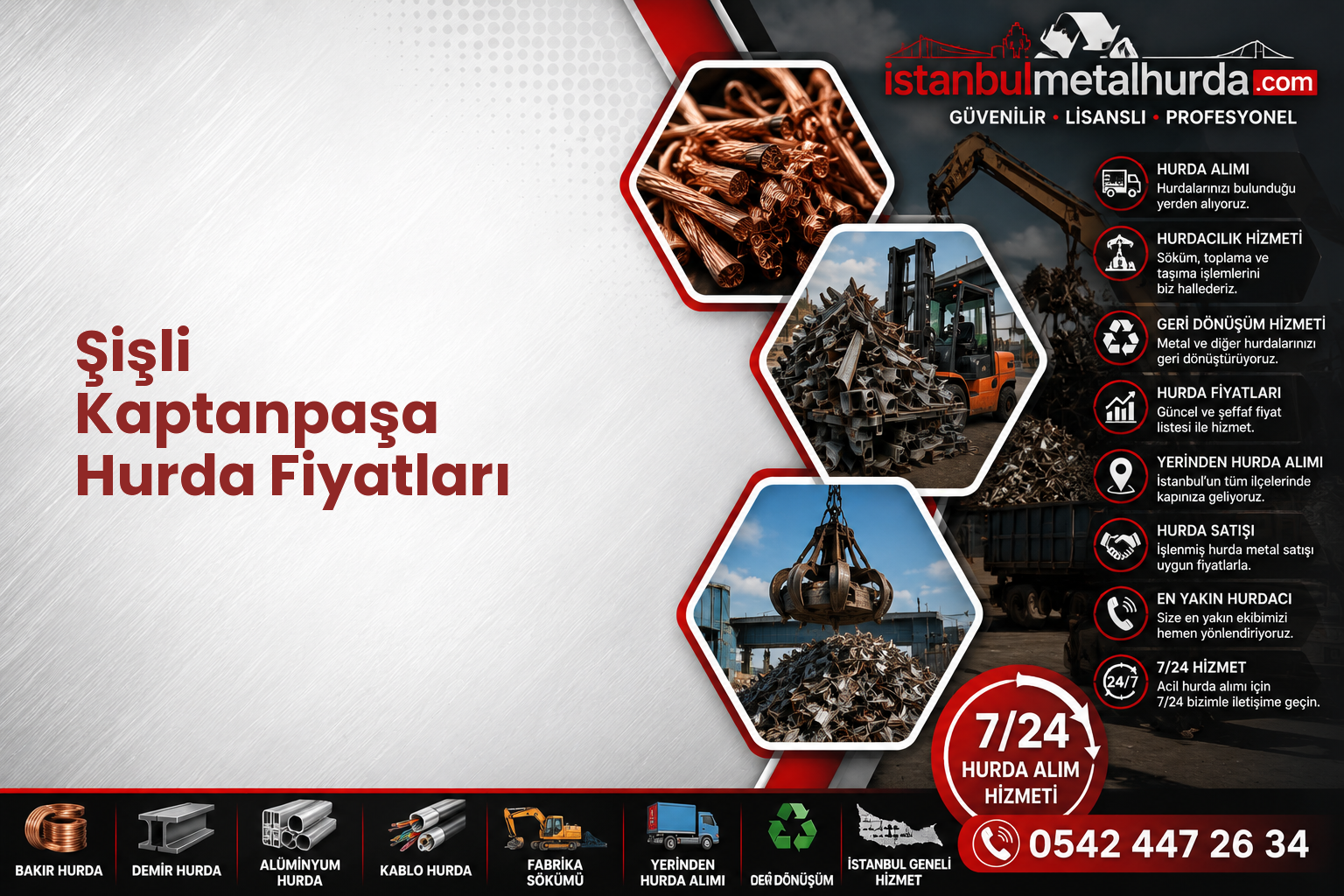 Şişli Kaptanpaşa Hurda Fiyatları