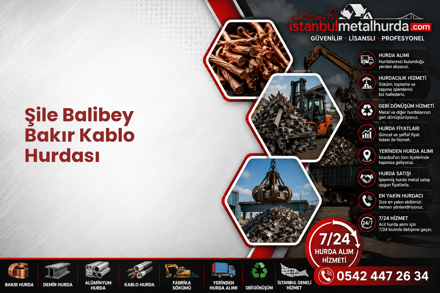 Şile Balibey Bakır Kablo Hurdası