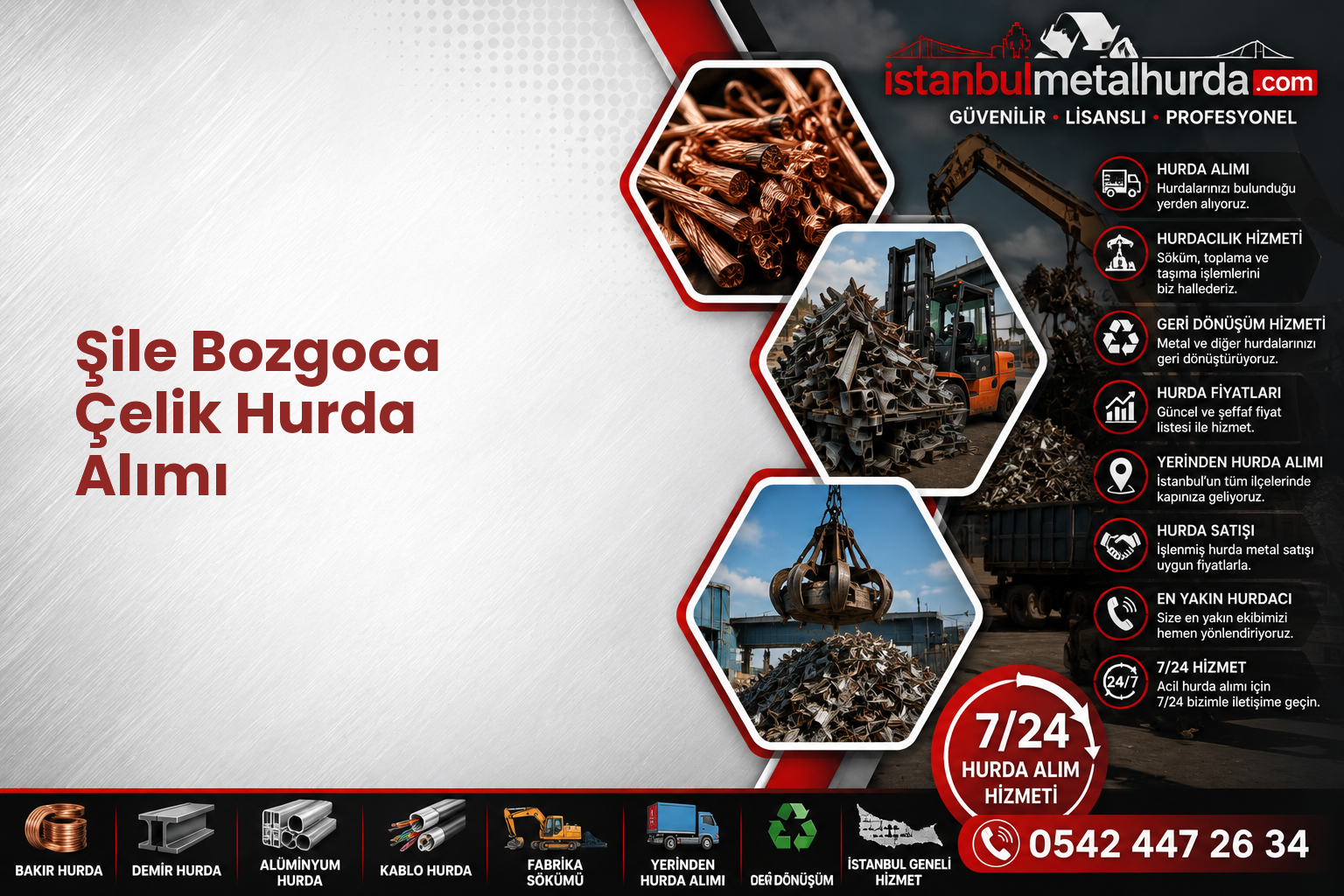 Şile Bozgoca Çelik Hurda Alımı