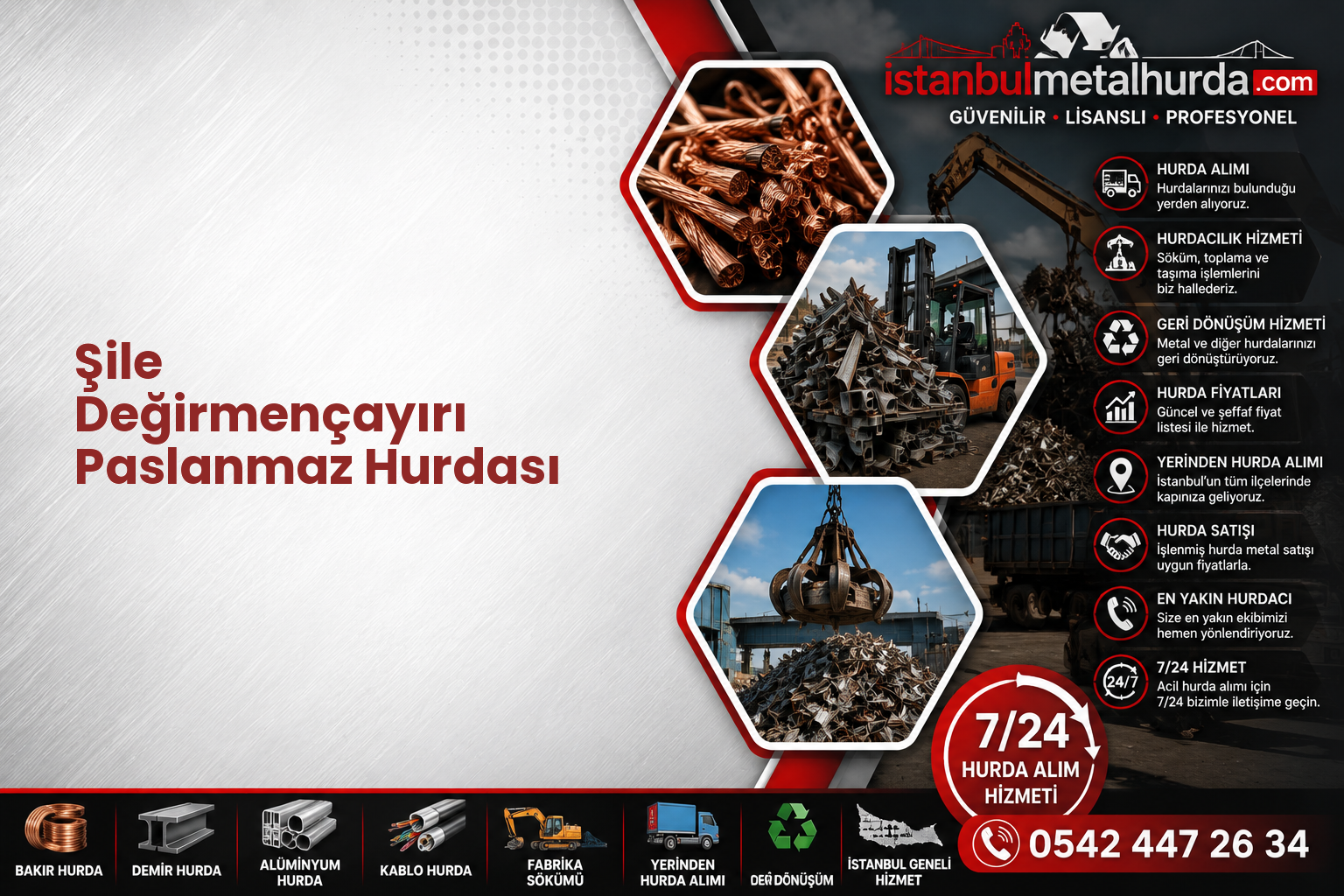 Şile Değirmençayırı Paslanmaz Hurdası