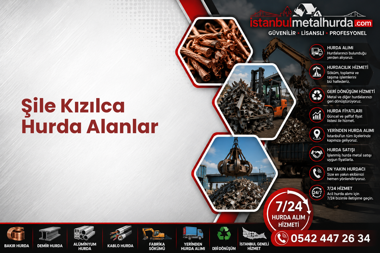 Şile Kızılca Hurda Alanlar
