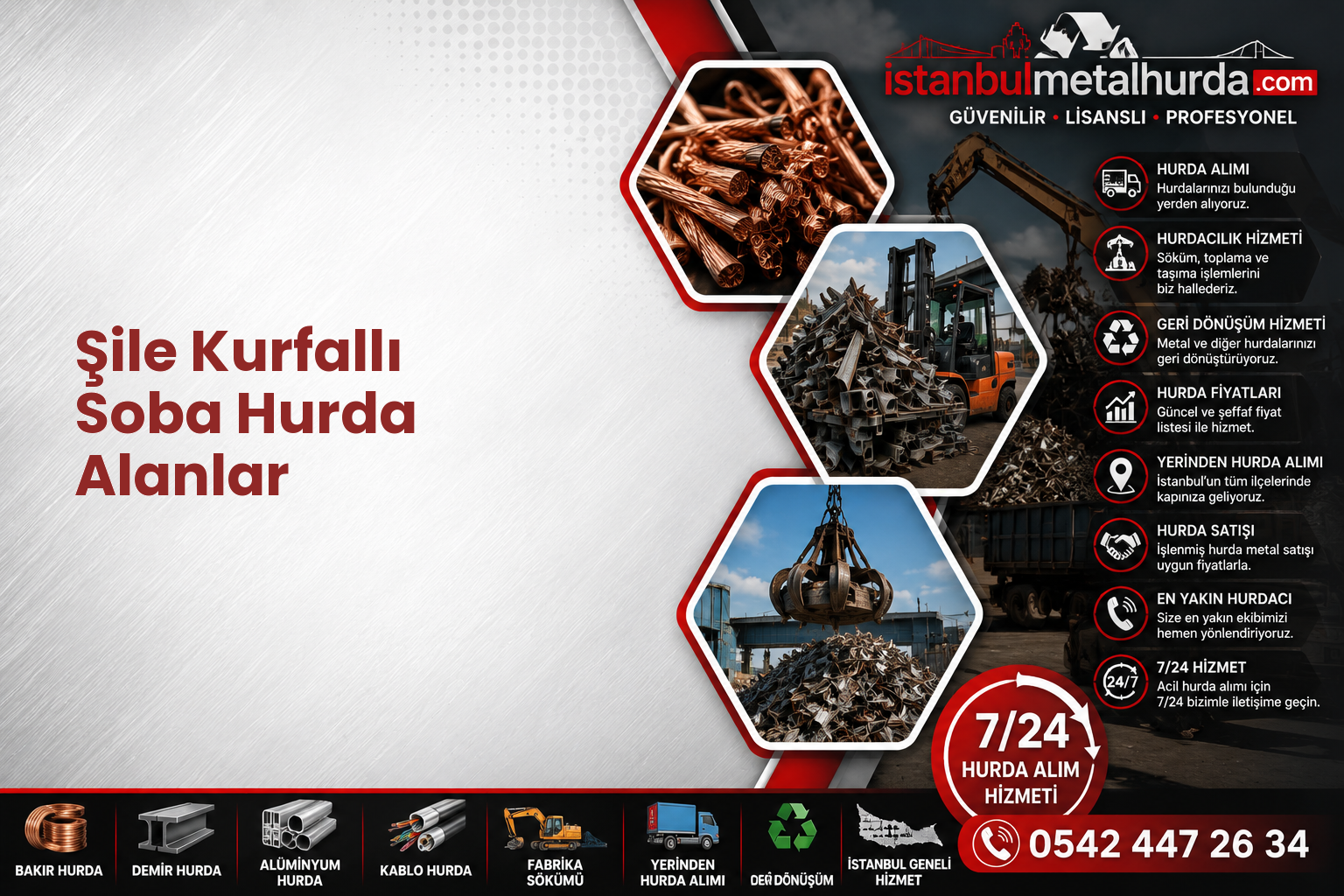 Şile Kurfallı Soba Hurda Alanlar