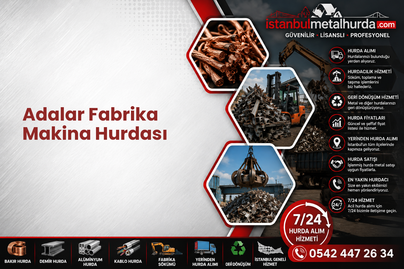 Adalar Fabrika Makina Hurdası