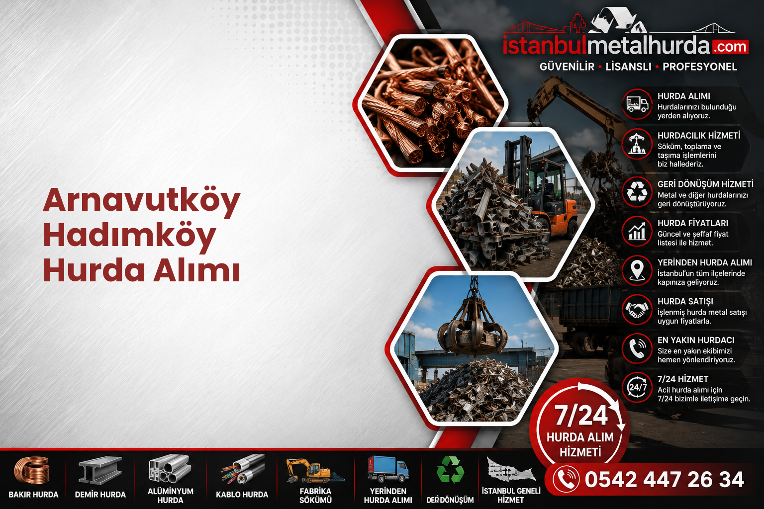 Arnavutköy Hadımköy Hurda Alımı