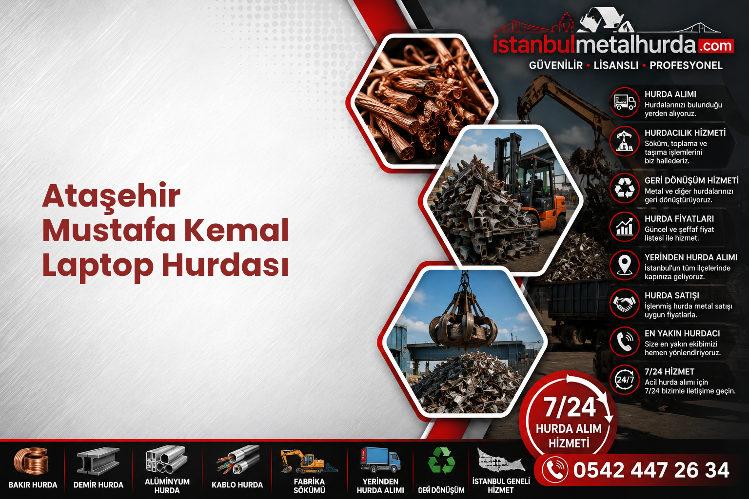 Ataşehir Mustafa Kemal Laptop Hurdası