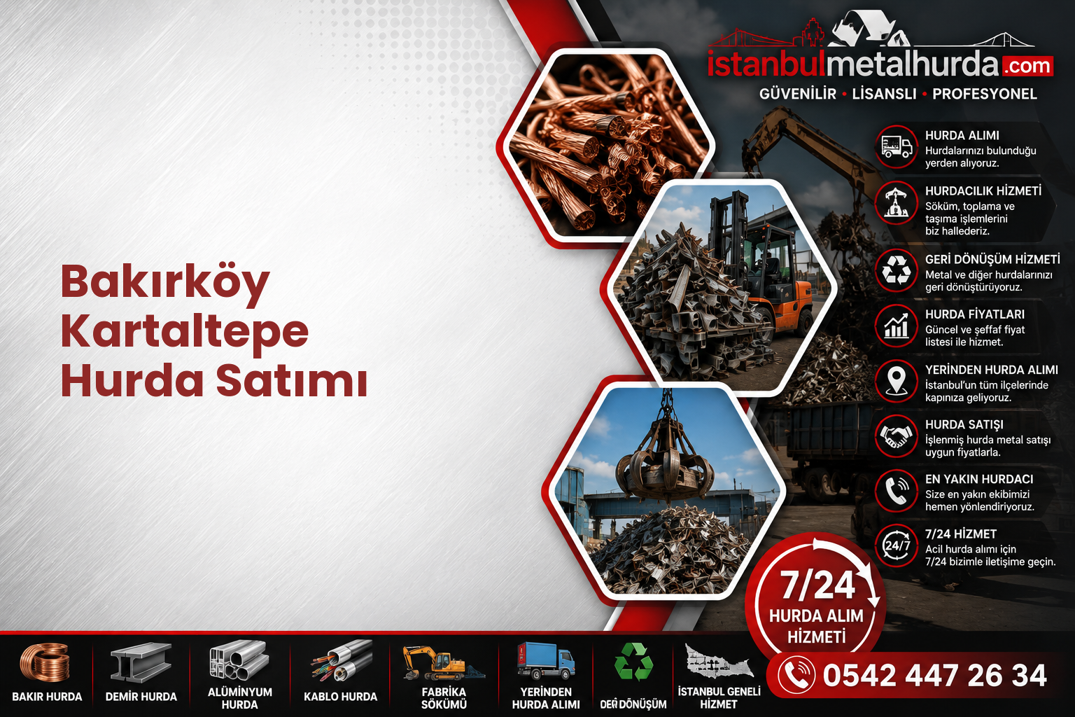 Bakırköy Kartaltepe Hurda Satımı