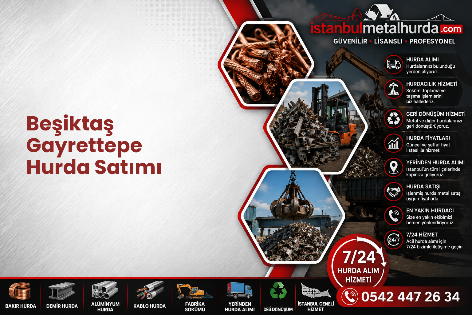 Beşiktaş Gayrettepe Hurda Satımı