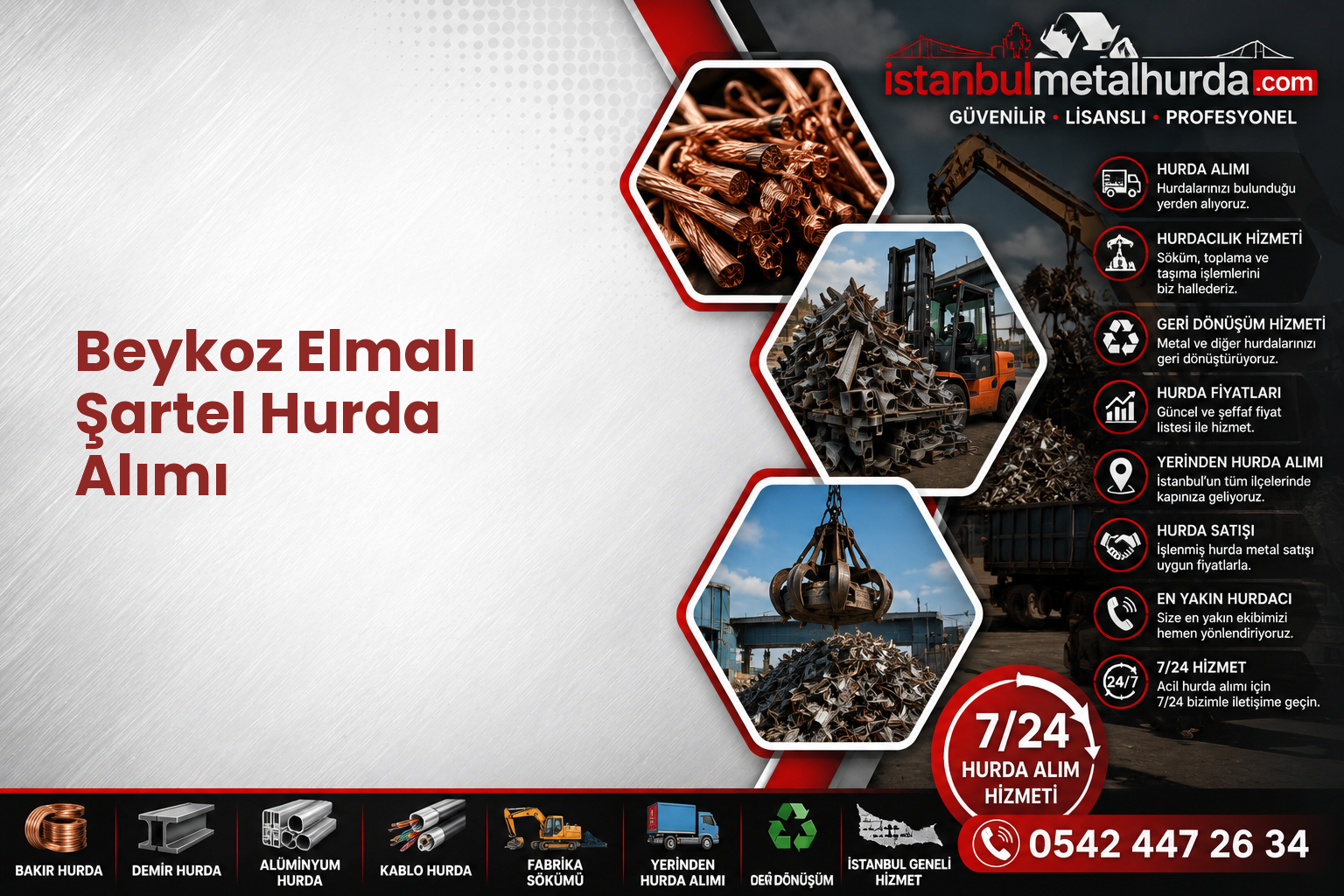 Beykoz Elmalı Şartel Hurda Alımı