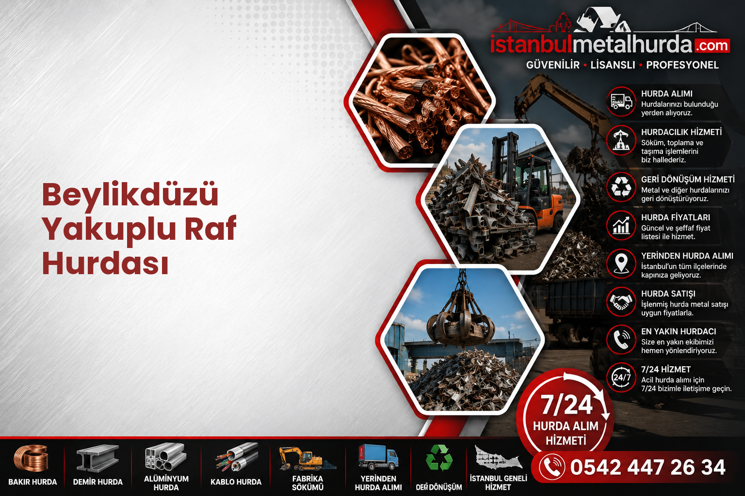 Beylikdüzü Yakuplu Raf Hurdası