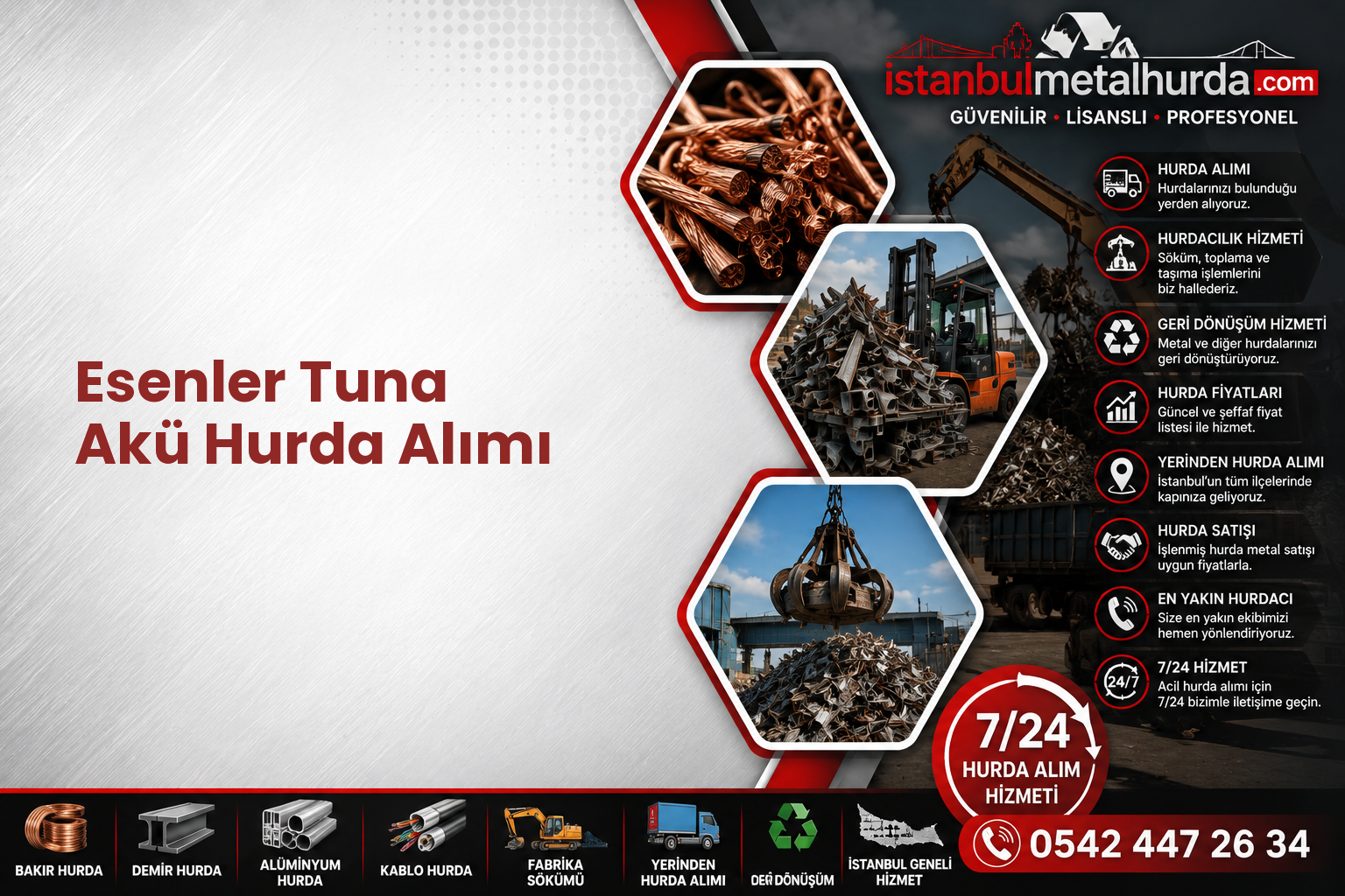 Esenler Tuna Akü Hurda Alımı