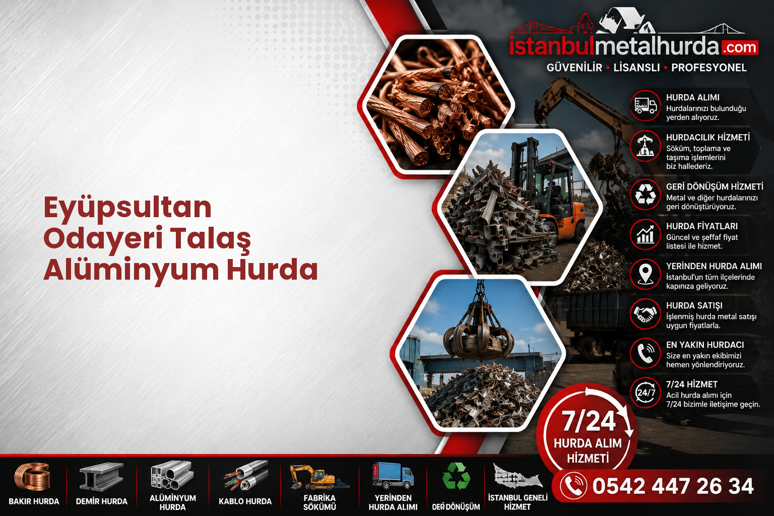 Eyüpsultan Odayeri Talaş Alüminyum Hurda