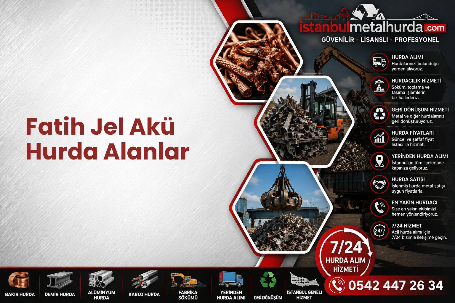 Fatih Jel Akü Hurda Alanlar