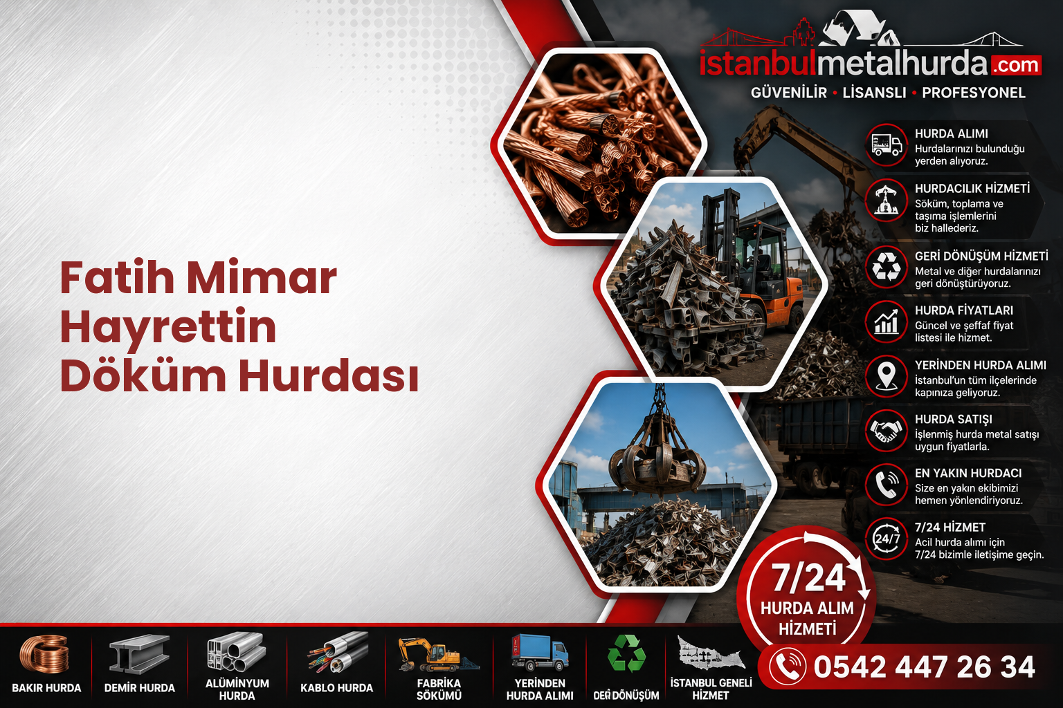 Fatih Mimar Hayrettin Döküm Hurdası
