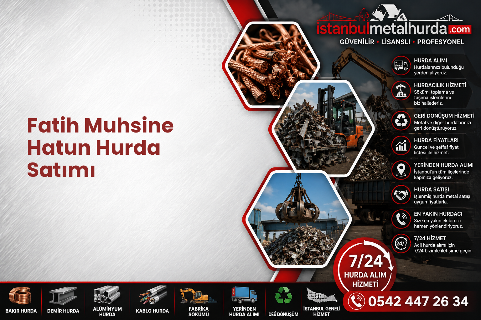 Fatih Muhsine Hatun Hurda Satımı