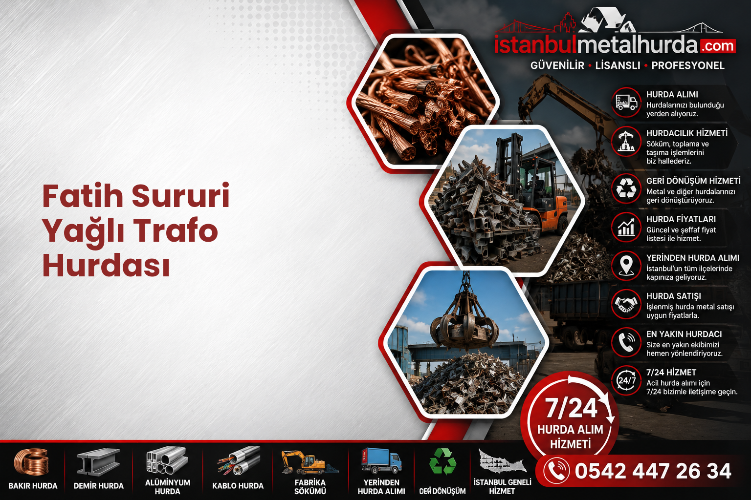 Fatih Sururi Yağlı Trafo Hurdası