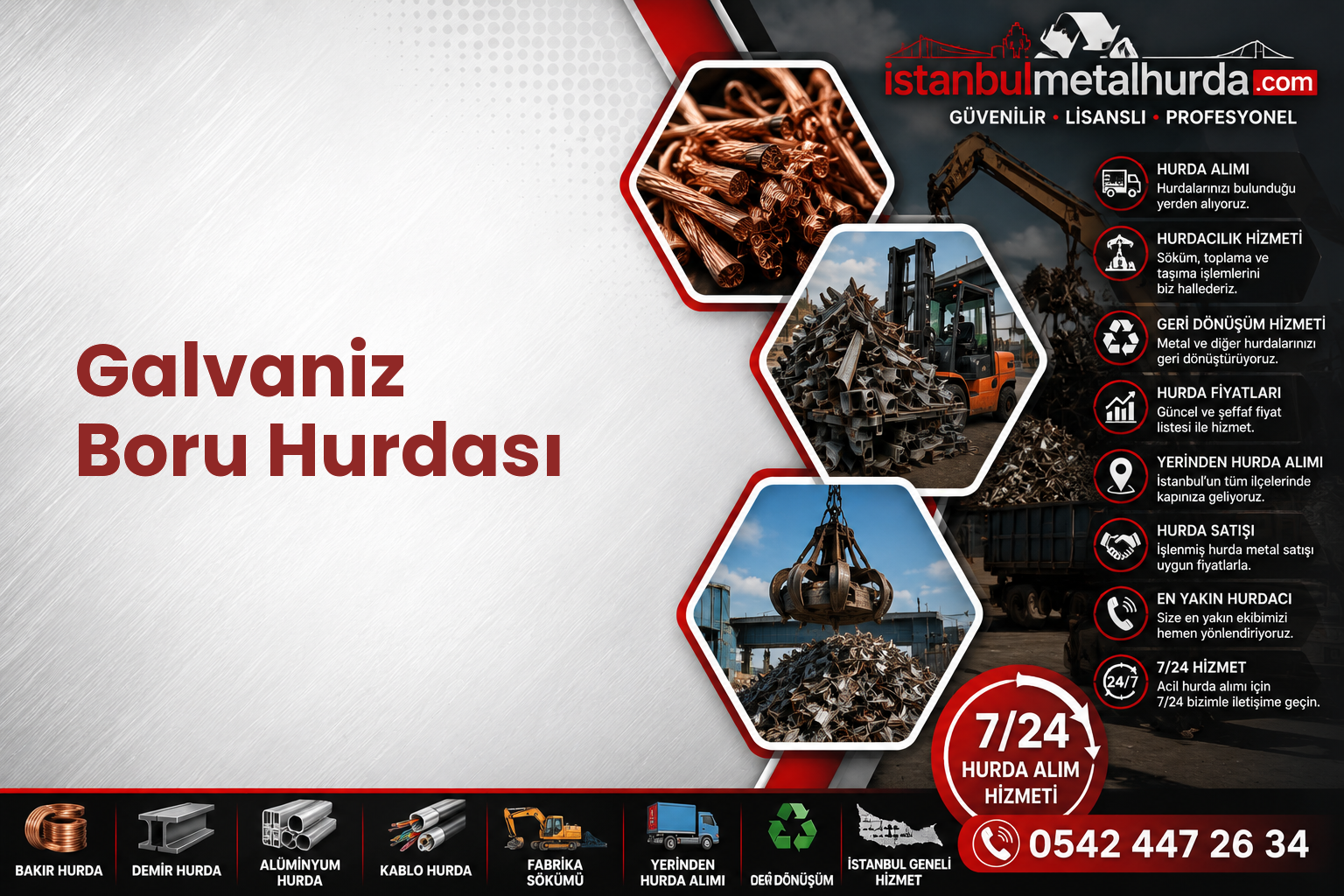 Galvaniz Boru Hurdası