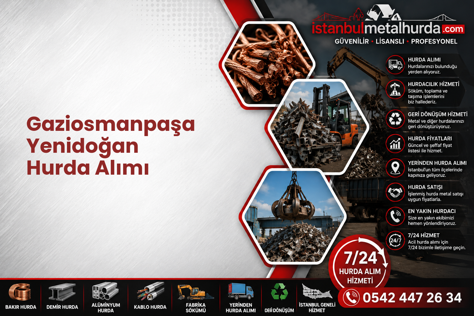 Gaziosmanpaşa Yenidoğan Hurda Alımı