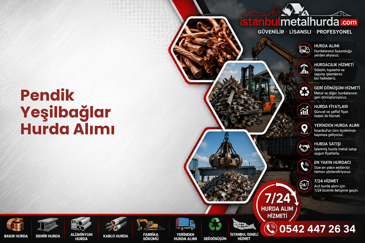 Pendik Yeşilbağlar Hurda Alımı