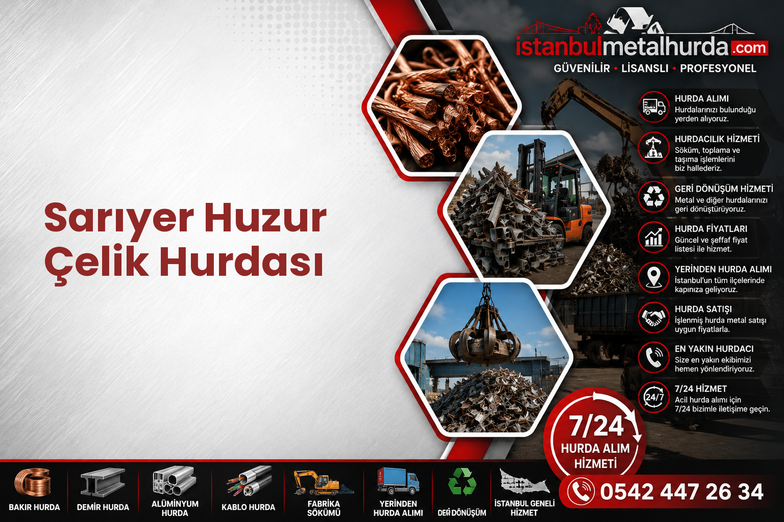 Sarıyer Huzur Çelik Hurdası