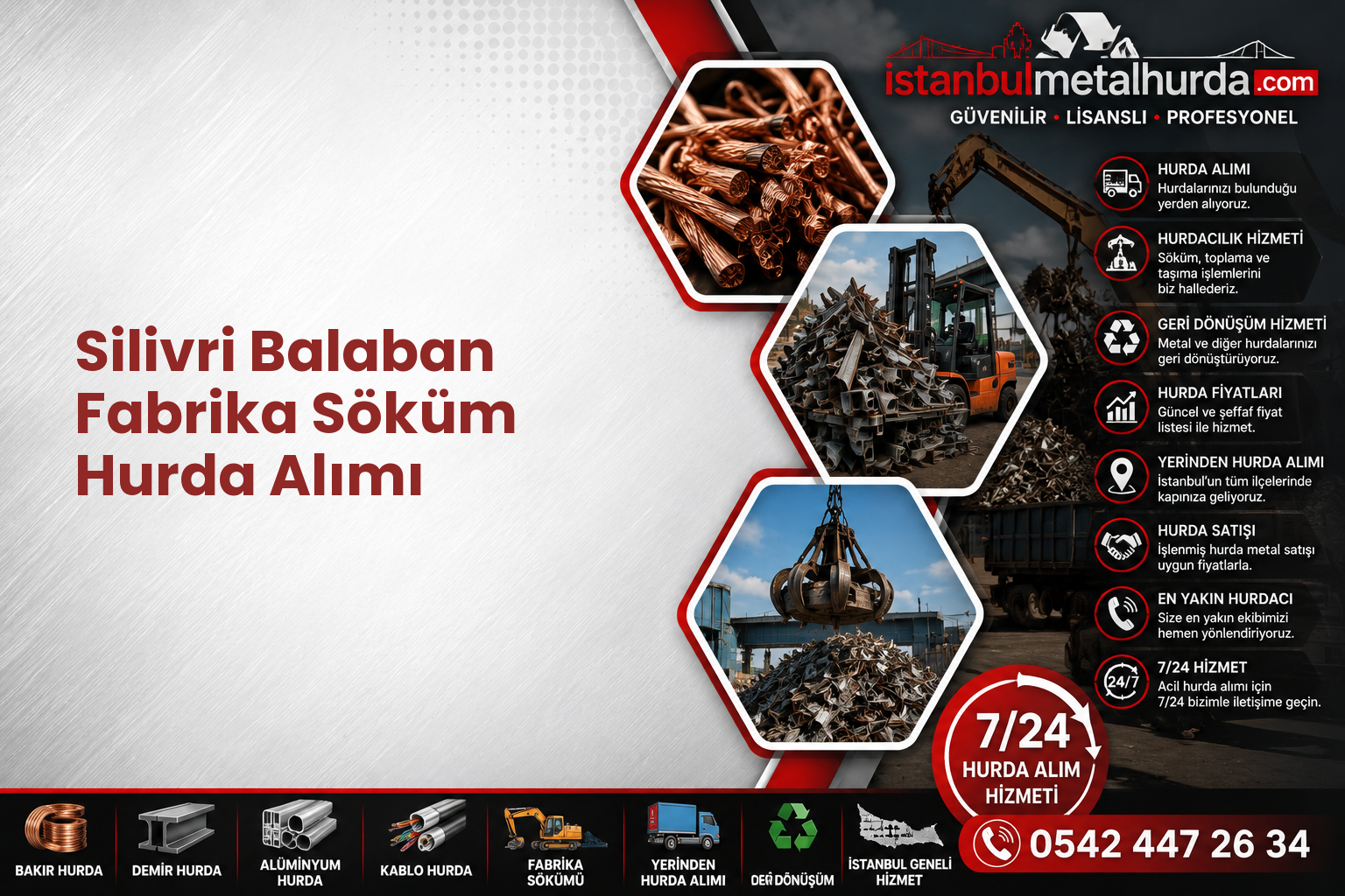 Silivri Balaban Fabrika Söküm Hurda Alımı