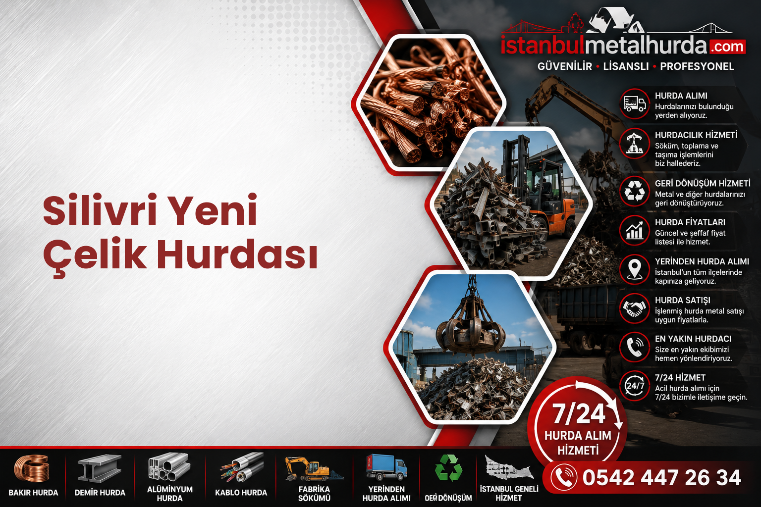 Silivri Yeni Çelik Hurdası