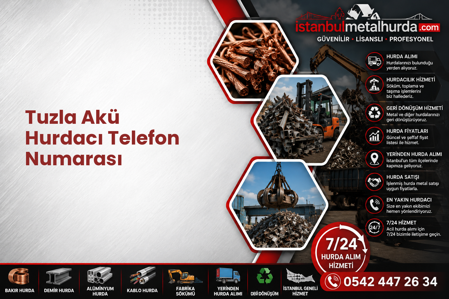 Tuzla Akü Hurdacı Telefon Numarası