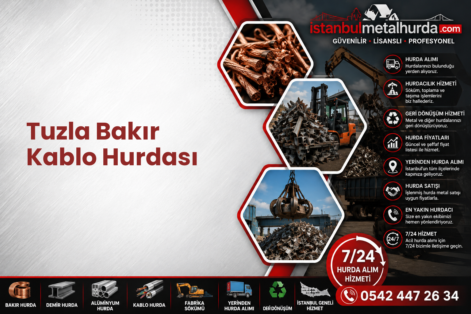 Tuzla Bakır Kablo Hurdası