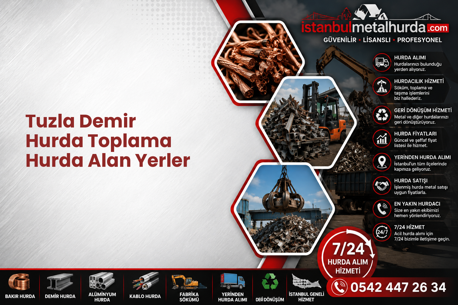 Tuzla Demir Hurda Toplama Hurda Alan Yerler