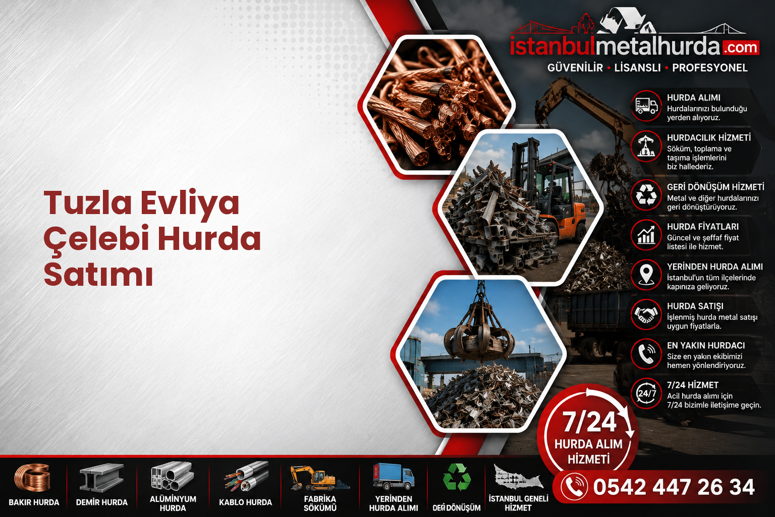 Tuzla Evliya Çelebi Hurda Satımı
