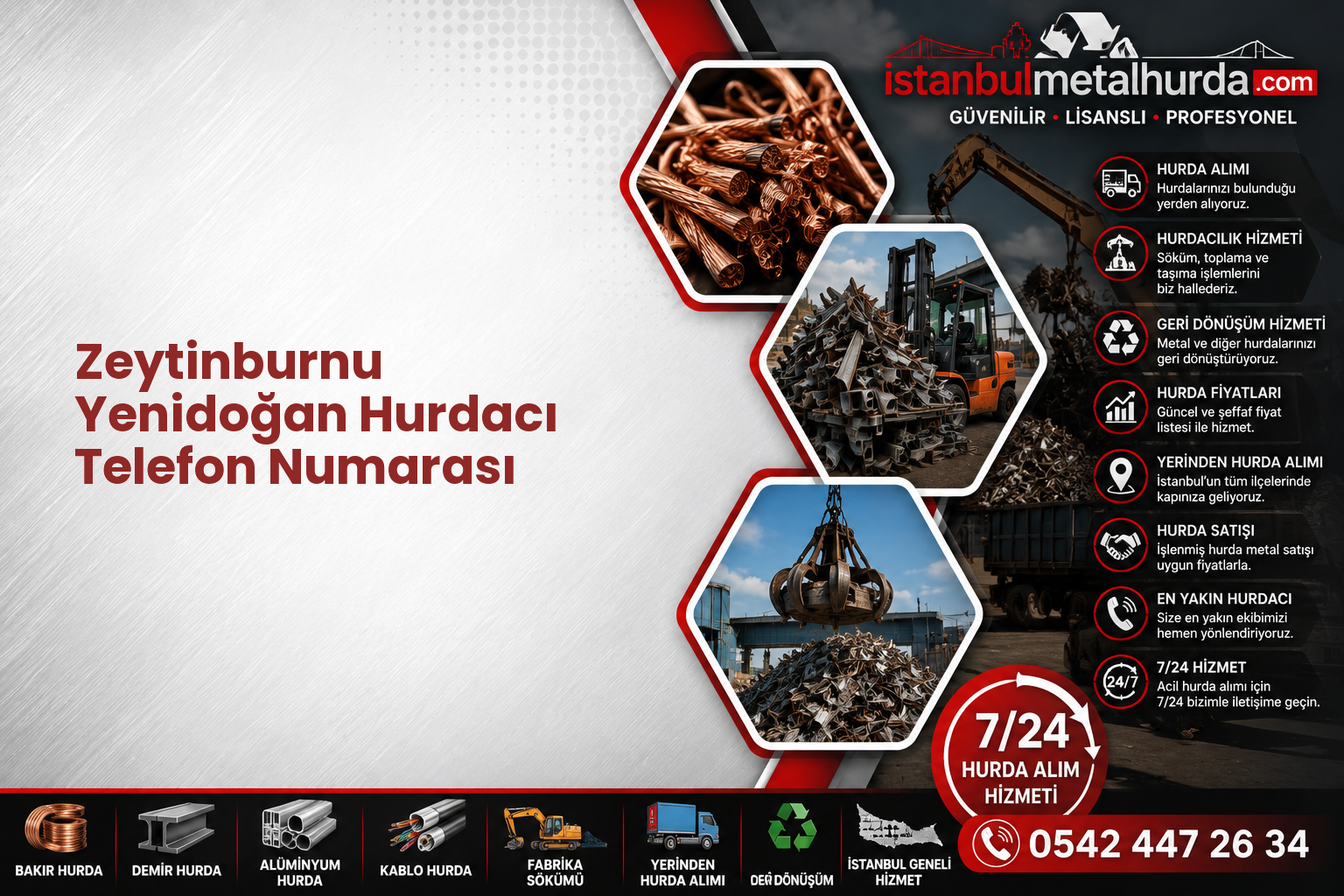 Zeytinburnu Yenidoğan Hurdacı Telefon Numarası